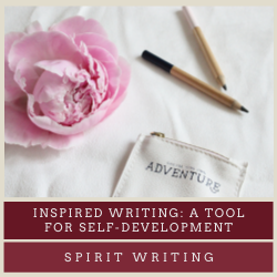 Inspired writing: a tool for self development